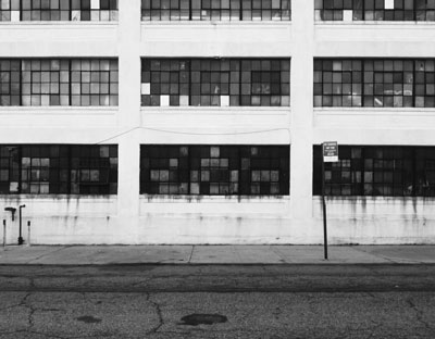 Blank (New York), 2017 / Action. Portion d’architecture nettoyée Blank (New York), 2017 / Action. Portion d’architecture nettoyée